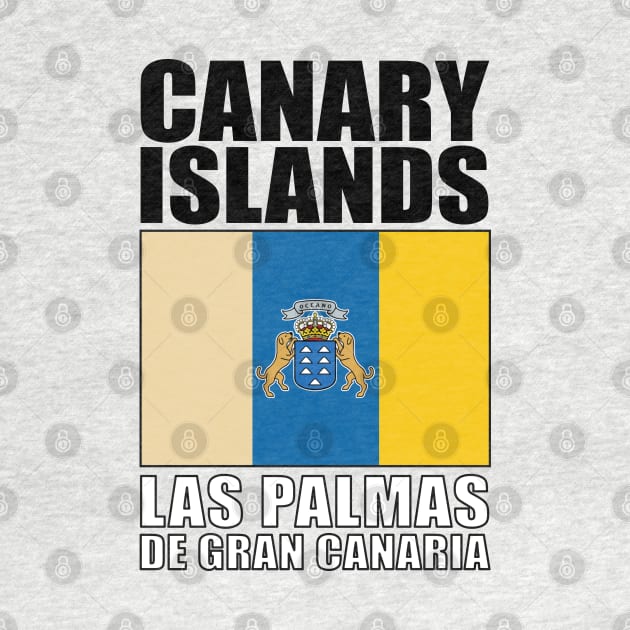 Flag of Canary Islands by KewaleeTee